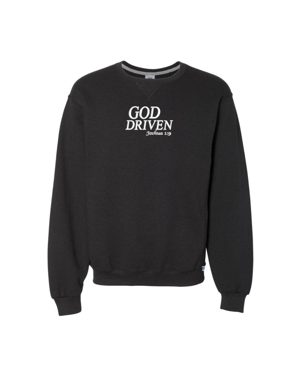 Russel Athletic Embroidered With Verse Joshua 1:9
